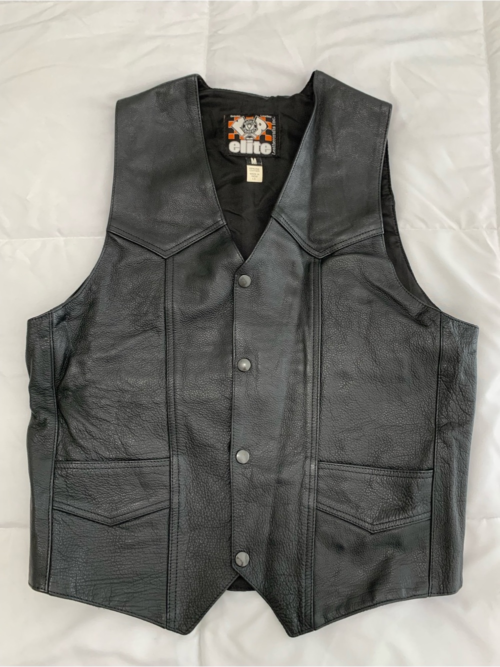 Like new Leather Craft leather vest unisex size M